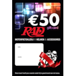 RAD : CHEQUE CADEAU (VERSION NEERLANDAIS) - € 50,00
