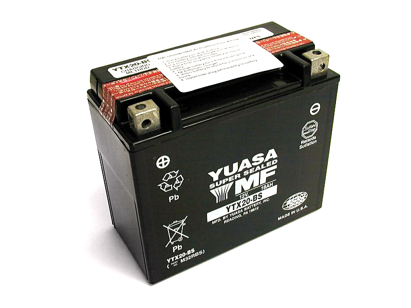 Yuasa > Onderhoudsvrije batterijen 12V