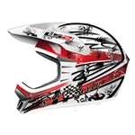 LS2 : MX426 Dream maker jr. - Blanc-rouge