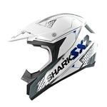 SHARK : SX 2 Kamaboko - Blanc / bleu / argent