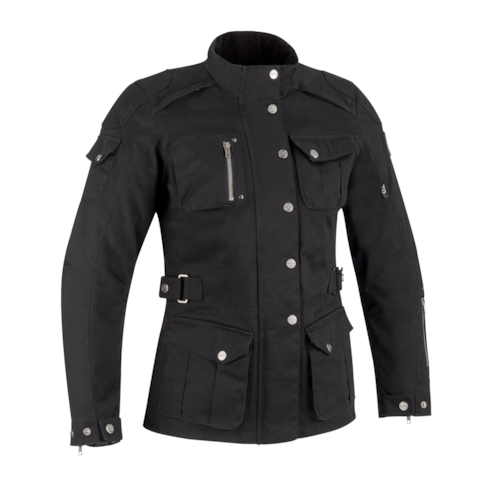 SEGURA Lady Baaron, Textiel motorjas dames, Zwart