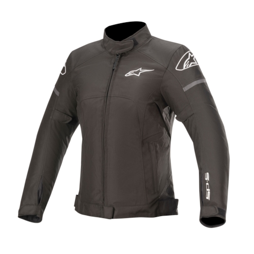 Alpinestars Stella T-SPS WP Ladies Motorcycle Textile Jacket, black, Size 2XL for Women, black, Size 2XL for Women