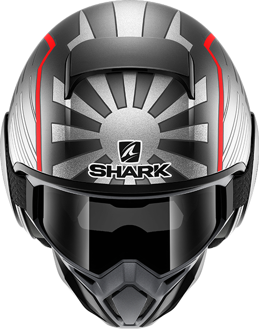 SHARK Street Drak Rep Zarco Malaysian GP Jet Helmet RAD