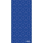 ROLEFF : TUBULAR SCARF - TRIBAL BLUE