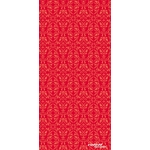 ROLEFF : TUBULAR SCARF - TRIBAL RED