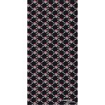 ROLEFF : TUBULAR SCARF - PIRATE BLACK