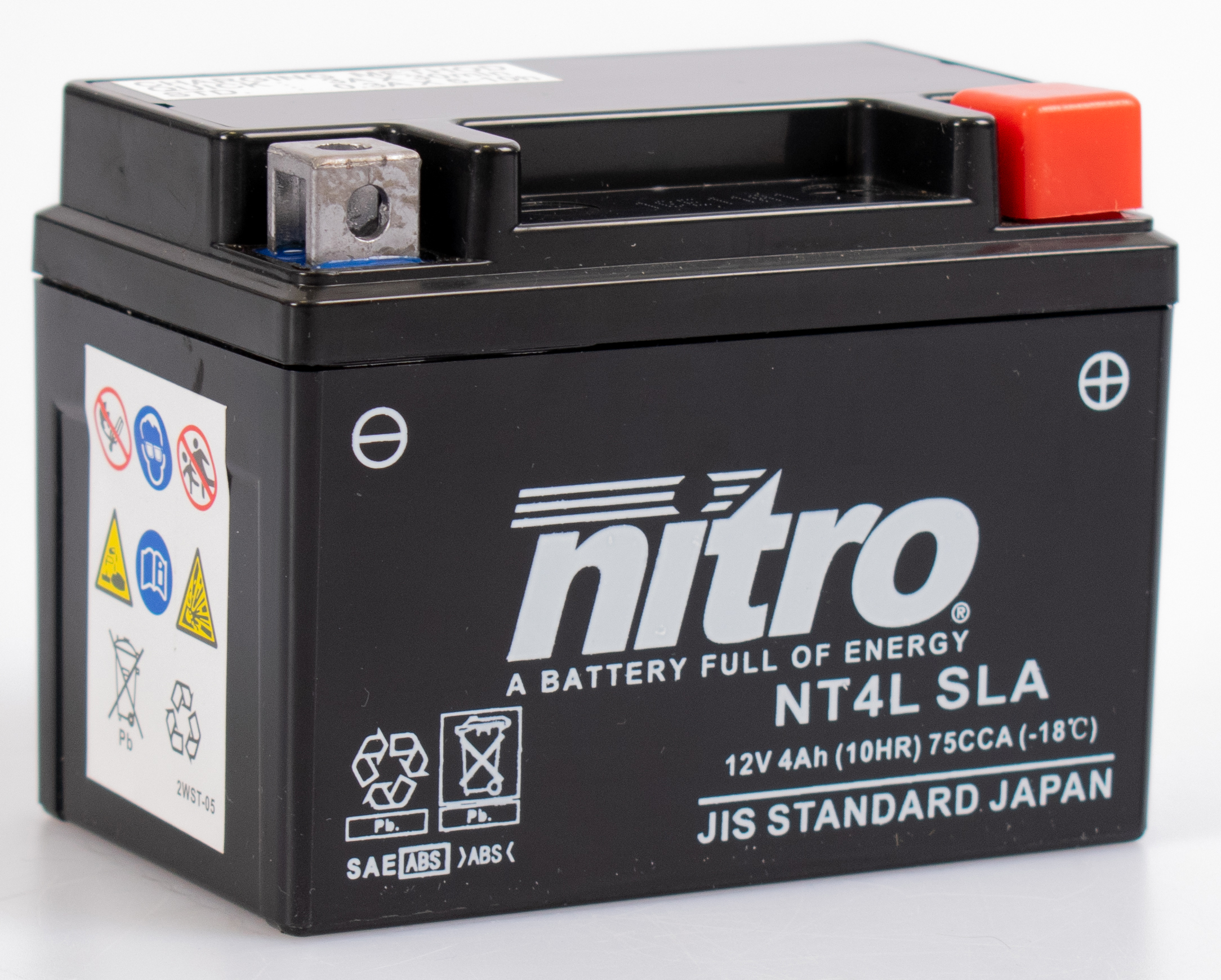 Italjet Nitro NT4L AGM Gel Battery to fit ITALJET 50 Velocifero 98-02 
