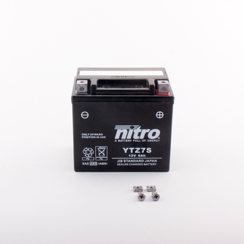 NITRO Gesloten batterij onderhoudsvrij, Batterijen moto & scooter, NTZ7S-SLA