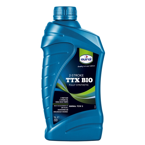 EUROL TTX Bio fully synthetic, Motorolie 2T, 1 liter