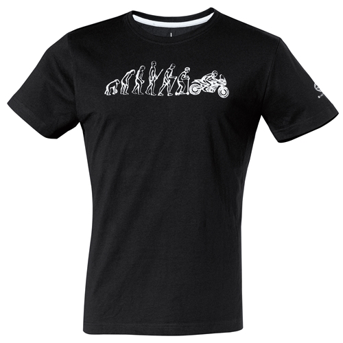 HELD T-Shirt Bike-olution, T-shirts voor de motorfietsrijder, Zwart