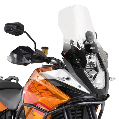 GIVI Windscherm, moto en scooter, D7703ST Verhoogd transparant