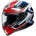 SHOEI : NXR Valkyrie - Blauw-Wit-Zwart-Rood TC1