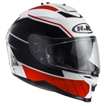 HJC : IS-17 Tridents - Blanc-Rouge-Noir