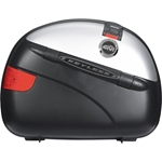 GIVI : E41 Keyless zijkoffers - Reflectoren: Rood - Afwerking: Zilver