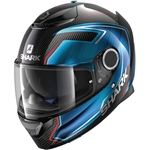 SHARK : Spartan Carbon Guintoli - Carbon-Chrome-Bleu DUB