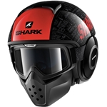 SHARK : Drak Tribute RM - Noir-Rouge-Anthracite KRA
