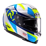 HJC : RPHA-70 Lif - Blanc-Blue-Jaune Fluo