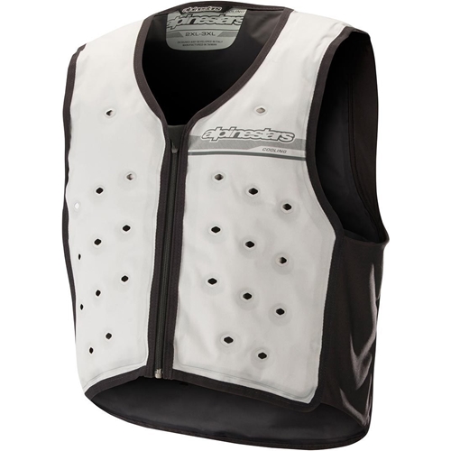 ALPINESTARS Cooling Vest, Verkoelende onderkledij voor op de motorfiets, Grijs
