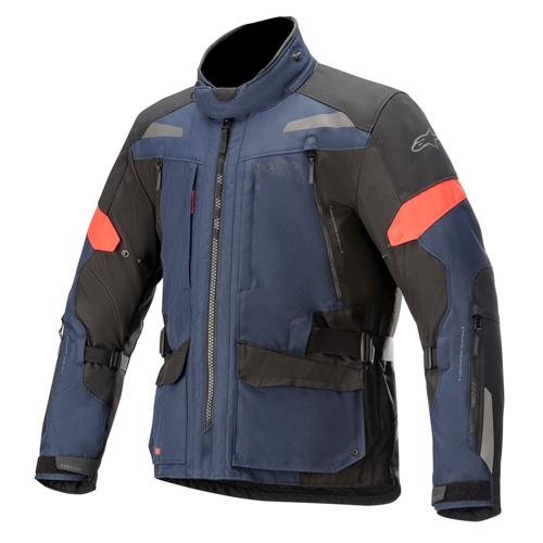 ALPINESTARS Valparaiso V3 Drystar Jacket, Textiel motorjas heren, Donker Blauw-Zwart
