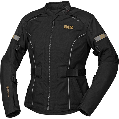 IXS Classic-GTX Lady jacket, Gore-Tex® motorjas dames, Zwart