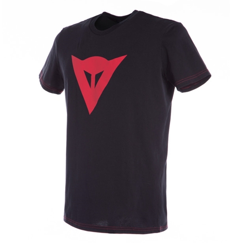 DAINESE Speed Demon T-Shirt, T-shirts voor de motorfietsrijder, Zwart-Rood