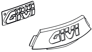 GIVI B330 Centrale plaat, Onderdelen motokoffers, Z3421FR