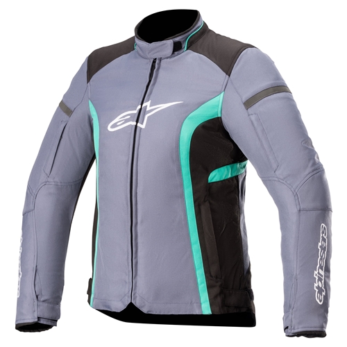 ALPINESTARS Stella T-Kira V2 Waterproof Jacket, Textiel motorjas dames, Antraciet-Groen