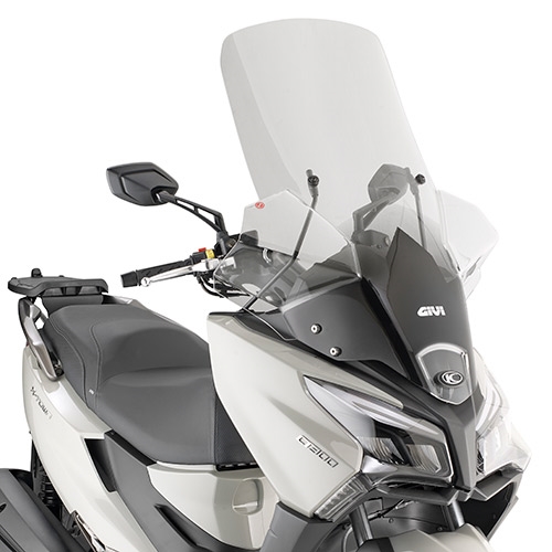 GIVI Windscherm, moto en scooter, 6115DT Transparant excl. montagekit