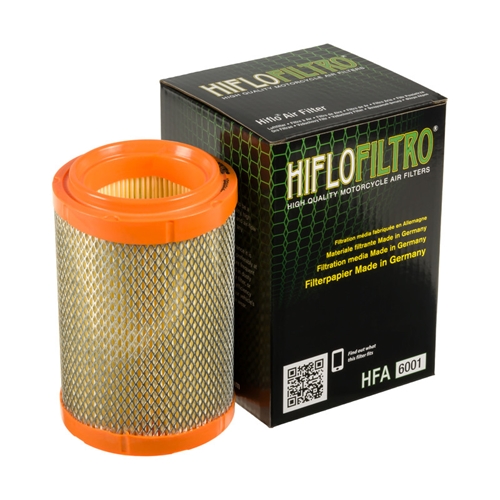 HIFLOFILTRO Luchtfilter, Luchtfilters voor de moto, HFA6001