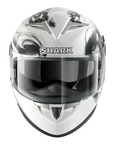 SHARK S900 Glow Blanc noir - Casque 